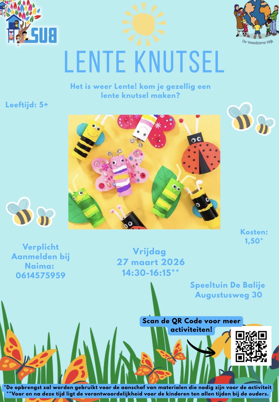 Lente knutsel Lente knutsel